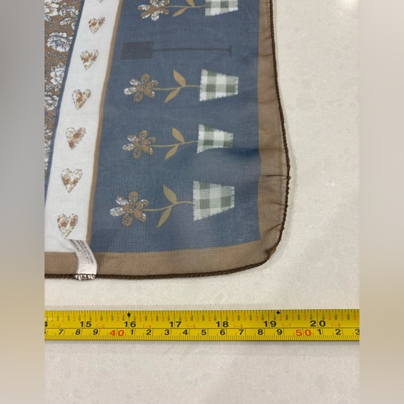 "Gardeners Day" Neckerchief Scarf - Unisex - Picture 11 of 13